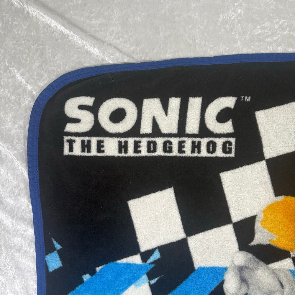 Sonic The Hedge Hog Blanket
